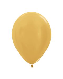 Gold Latex Balloon