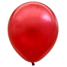 Pearl Red Latex Balloon