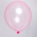 Clear Pink Latex Balloon