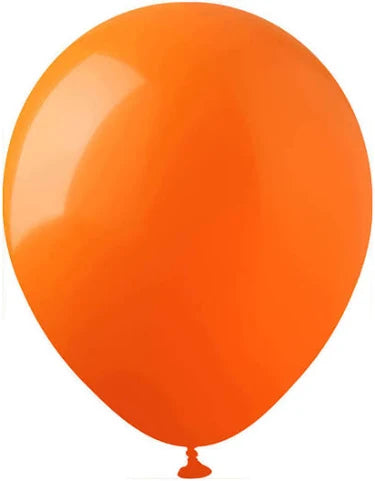 Orange Latex Balloon