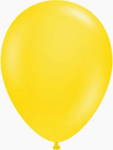 Yellow Latex Balloon