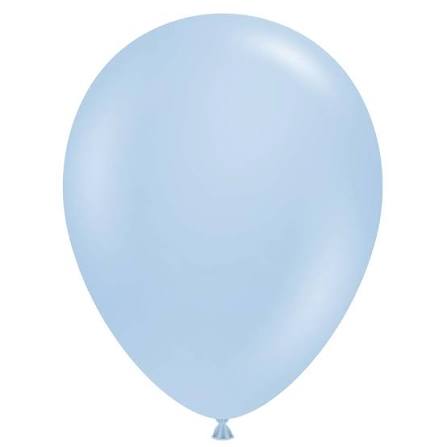 Light Blue Latex Balloon