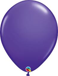 Purple Latex Balloon