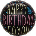 HBD Neon Lets Party