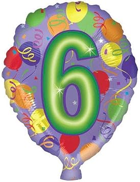 Number 6 Balloon