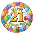 21st Birthday Balloons