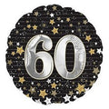 Gold Stars 60 Balloon
