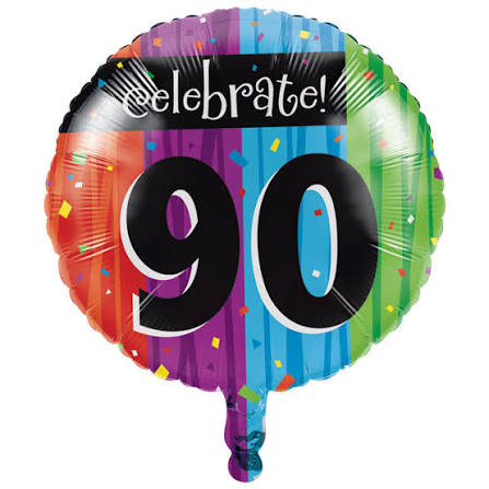 90 Milestone Birthday Balloon