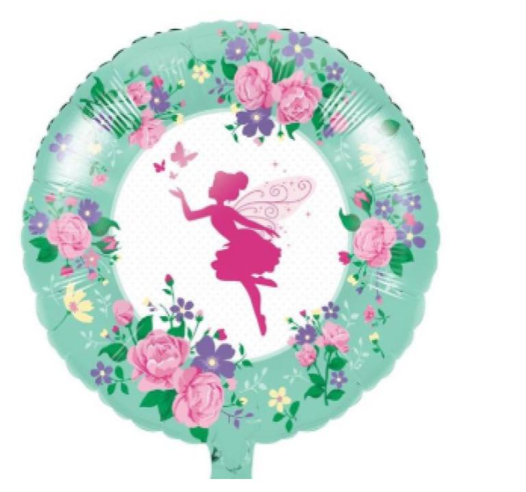 Floral Fairy Sparkle Balloon