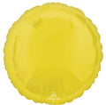 Yellow Round Balloon