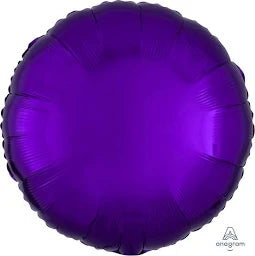 Purple Round Balloon