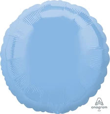Light Blue Round Balloon