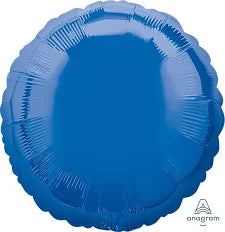 Dark Blue Round Balloon