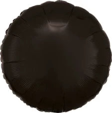 Black Round Balloon