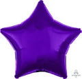 Purple Star Balloon