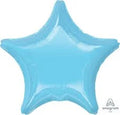 Iridescent Pearl Light Blue Star Balloon