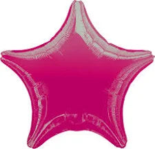 Fuchsia Star Balloon