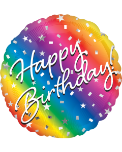 Ombre Stars Birthday