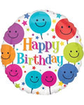 Smiley Balloons Birthday