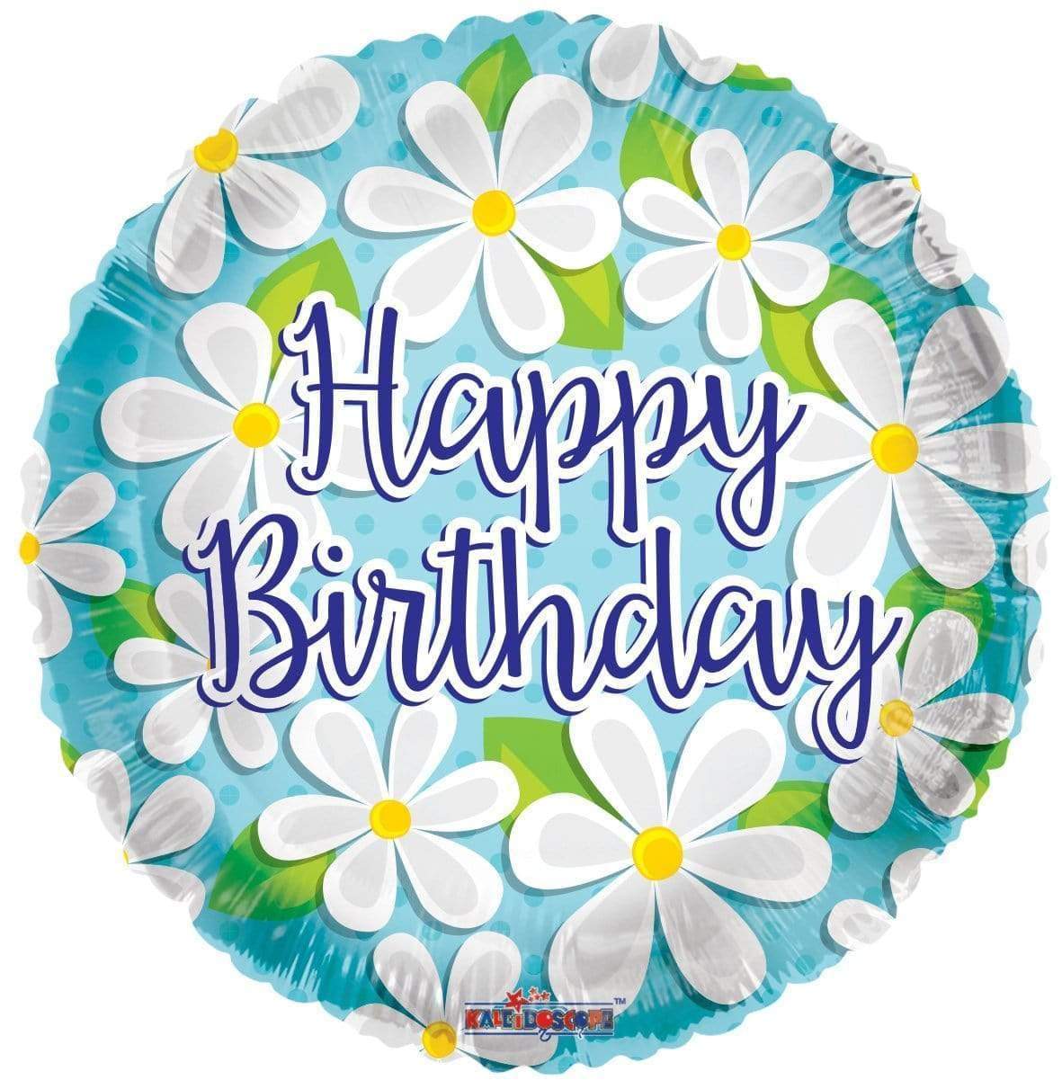White Daisies Birthday