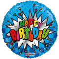 Birthday Burst Foil Balloon