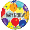 Big Birthday Balloons (Clear)