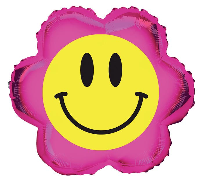 Smiley Flower Balloon