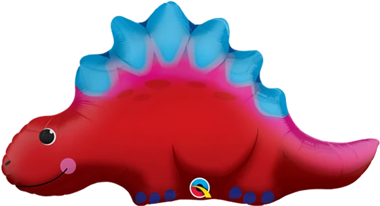 Cute & Colorful Stegosaurus
