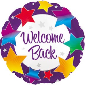 Welcome Back Rainbow Stars