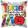 Teacher Thanks Square