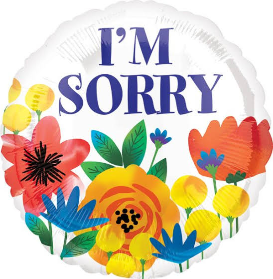 I'm Sorry Brite Flowers