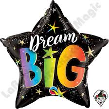 Dream Big Rainbow Star