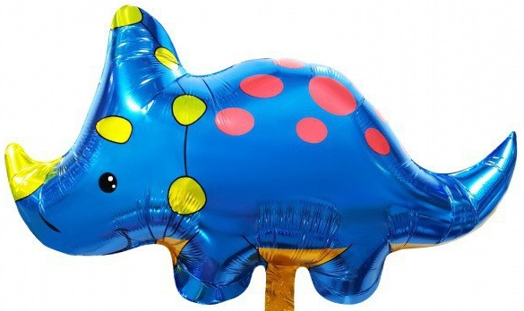 Blue Dinosaur Balloon
