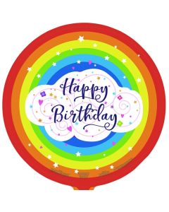 Birthday Rainbow Balloon