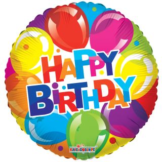 Shiny Balloons Birthday