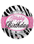Zebra Stripe Birthday