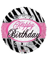 Zebra Stripe Birthday