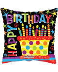 Bright Bday Cake