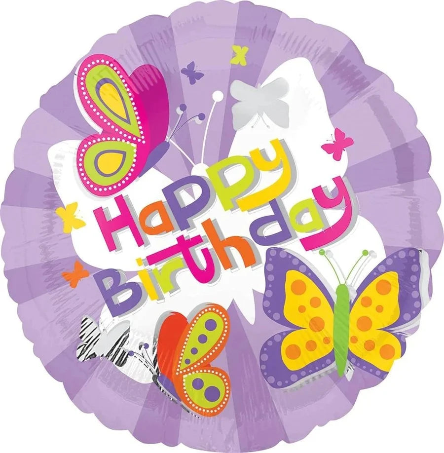 Rainbow Butterfly Birthday