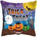 Trick Or Treat Pumpkins & Ghost
